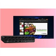 HP EliteDesk 8 Mini G1i AI Intel Core Ultra 9 285 32 Go DDR5-SDRAM 1 To SSD Windows 11 Pro Mini PC AI PC Noir