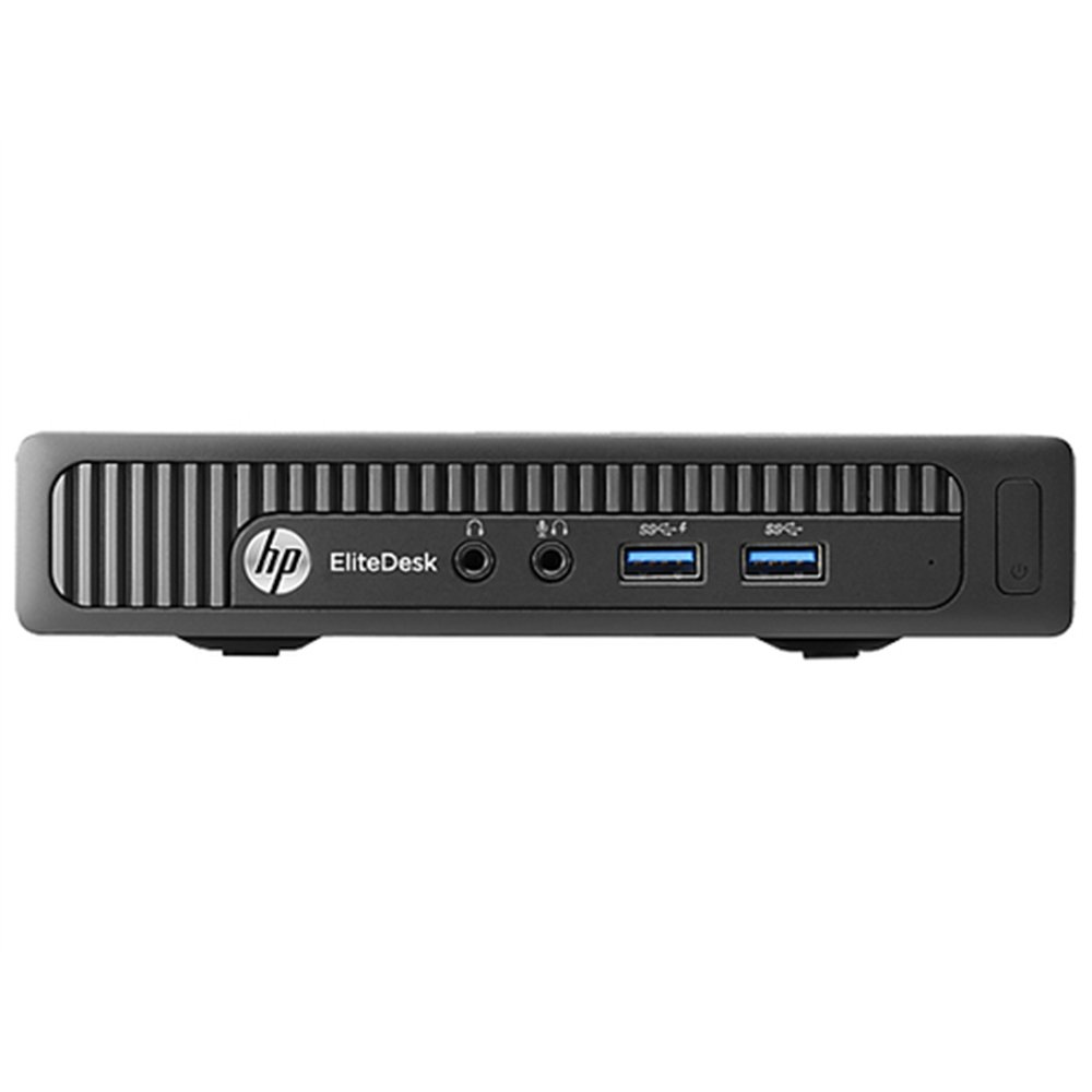 HP EliteDesk 800 G1 Mini Intel® Core™ i7 i7-4785T 4 Go DDR3-SDRAM 500 Go HDD Windows 7 Professional USFF PC Noir