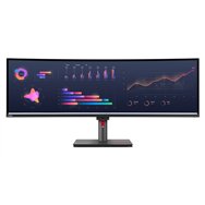 Lenovo ThinkVision P49w-30 écran plat de PC 124,5 cm (49") 5120 x 1440 pixels DQHD LED Noir