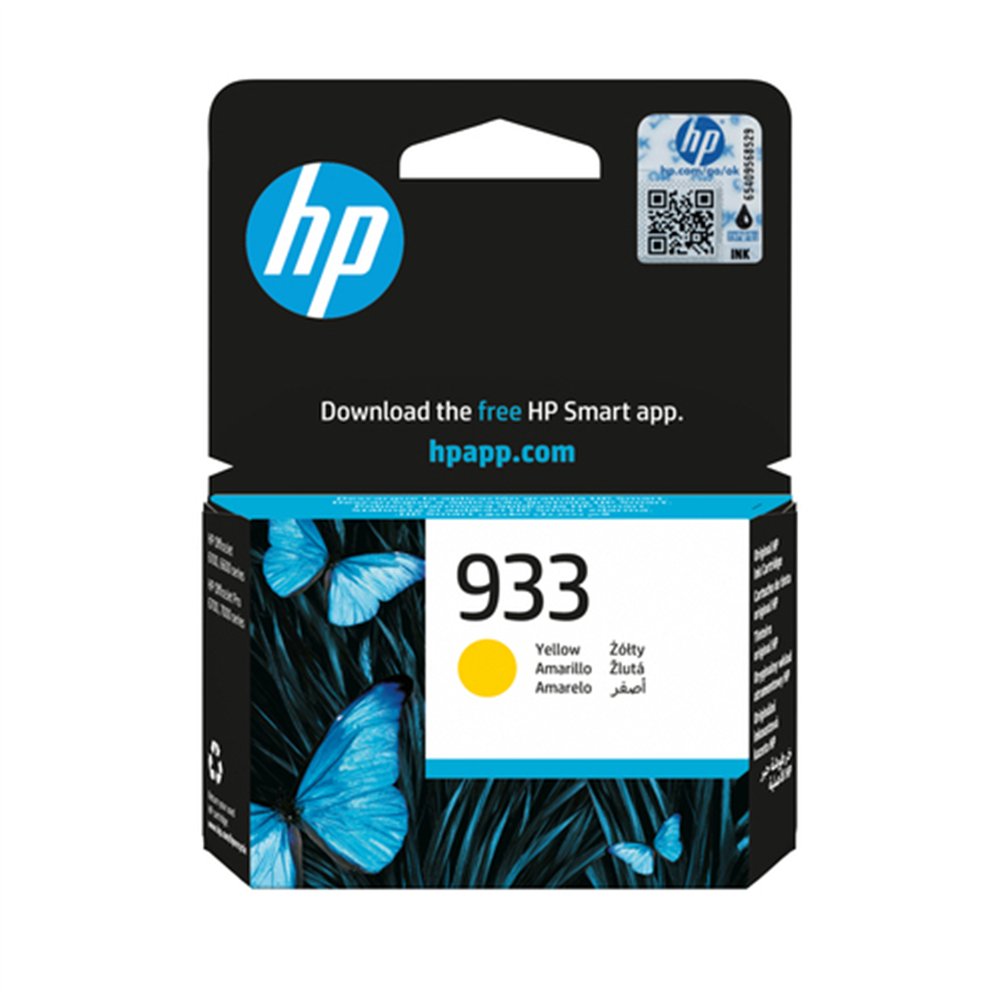 HP 933 cartouche d'encre jaune authentique