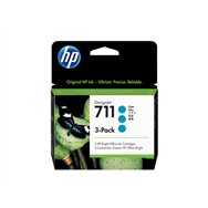 HP 711 pack de 3 cartouches d'encre DesignJet cyan, 29 ml