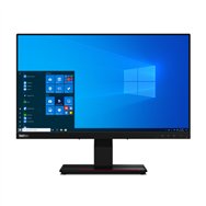 Lenovo ThinkVision T24t-20 écran plat de PC 60,5 cm (23.8") 1920 x 1080 pixels Full HD LED Écran tactile Capacité Noir