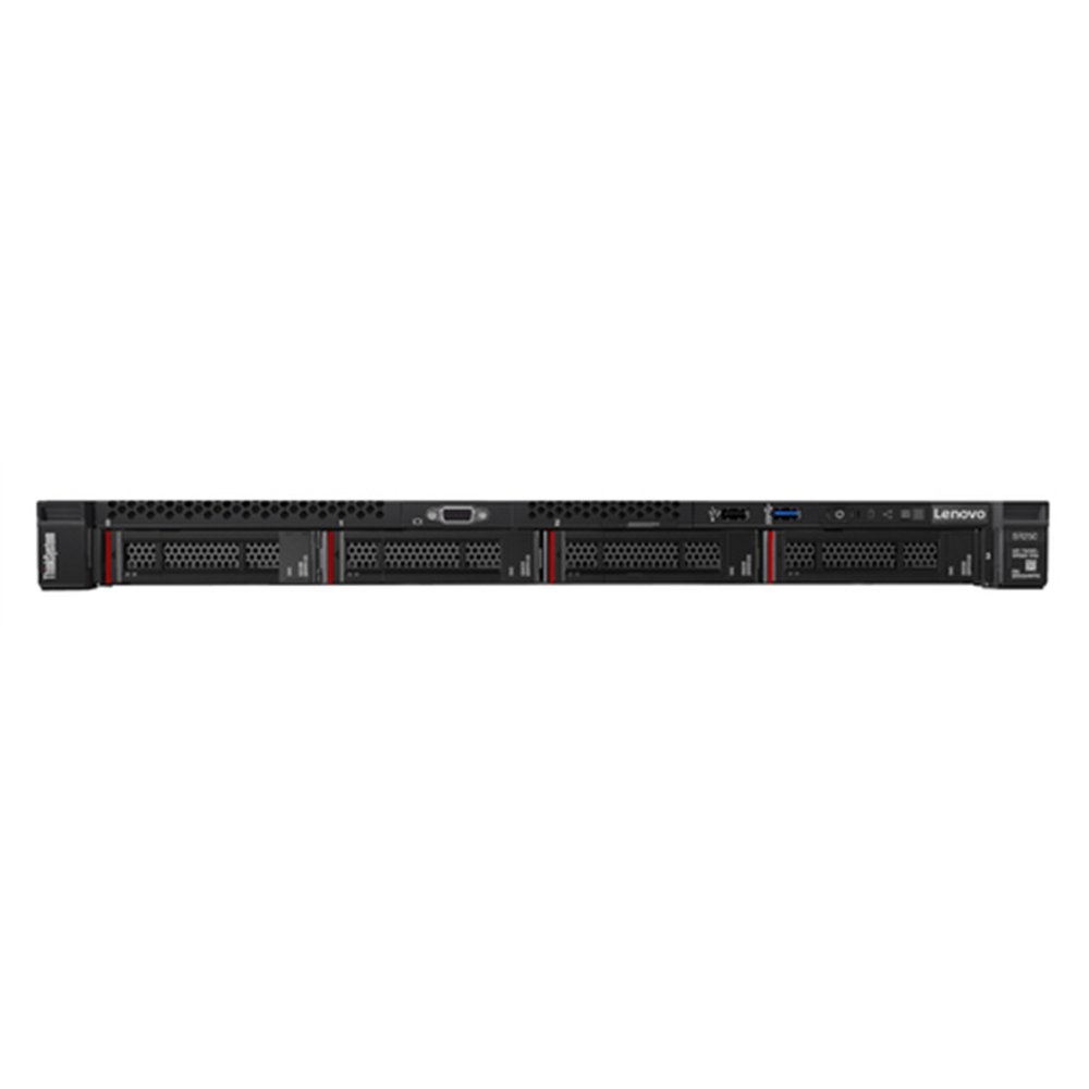 Lenovo ThinkSystem SR250 serveur 4 To Rack (1 U) Intel® Xeon® E-2124 3,3 GHz 16 Go DDR4-SDRAM 300 W