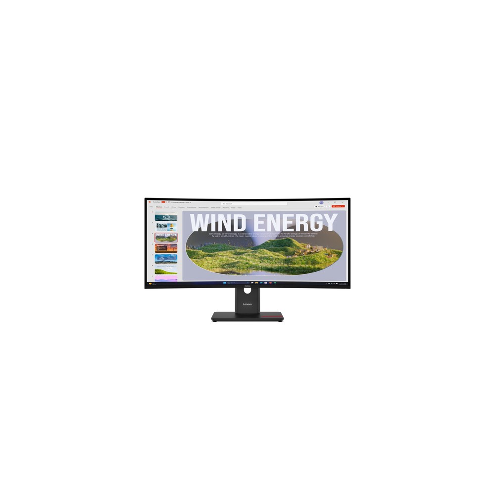 Lenovo ThinkVision T34WD-40 Moniteur
