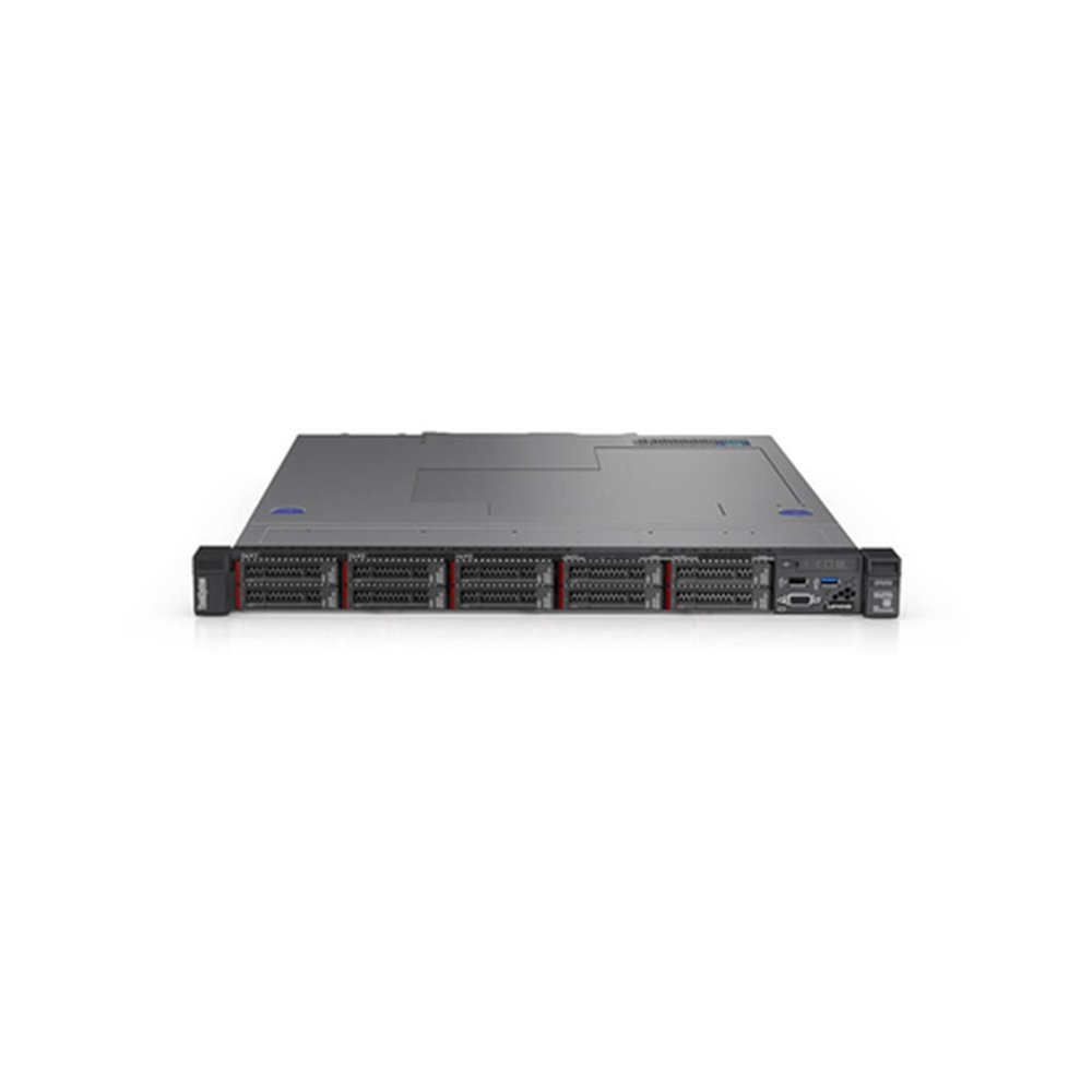 Lenovo ThinkSystem SR250 serveur 0 Go Rack (1 U) Intel Xeon E E-2276G 3,8 GHz 16 Go DDR4-SDRAM 450 W