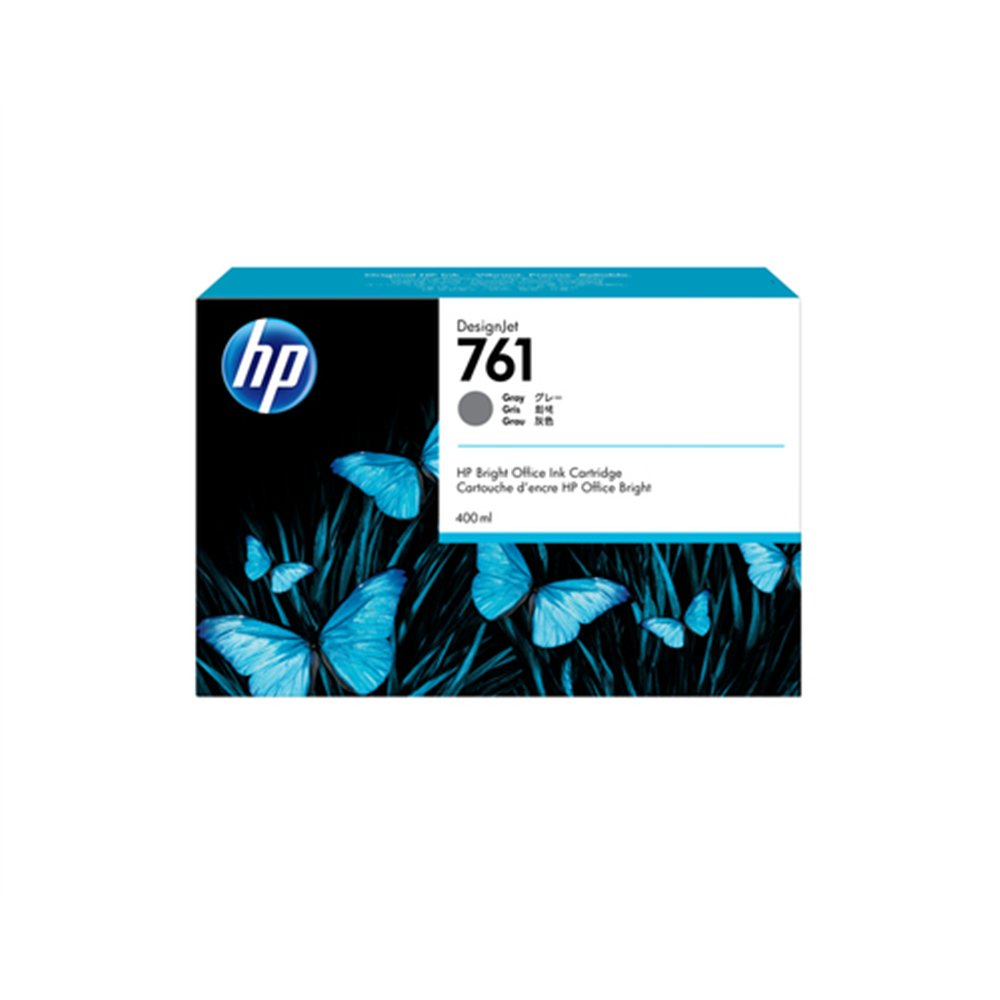 HP 761 cartouche d'encre DesignJet grise, 400 ml
