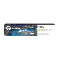 HP 981A cartouche PageWide Jaune authentique