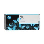 HP Cartouche d’encre DesignJet 738, cyan, 300 ml