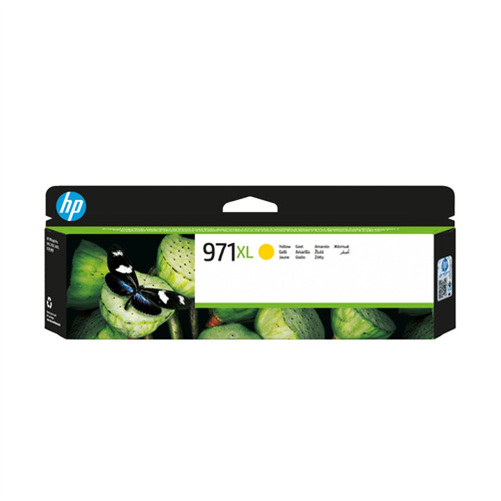 HP 971XL cartouche d'encre jaune grande capacité authentique