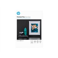 HP Papier photo brillant Premium Plus (20 feuilles – A4 – 210 x 297 mm)