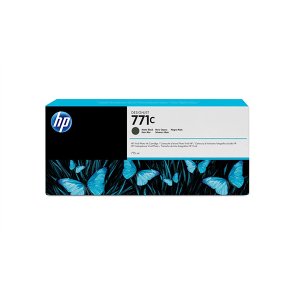 HP 771C cartouche d'encre DesignJet noir mat, 775 ml