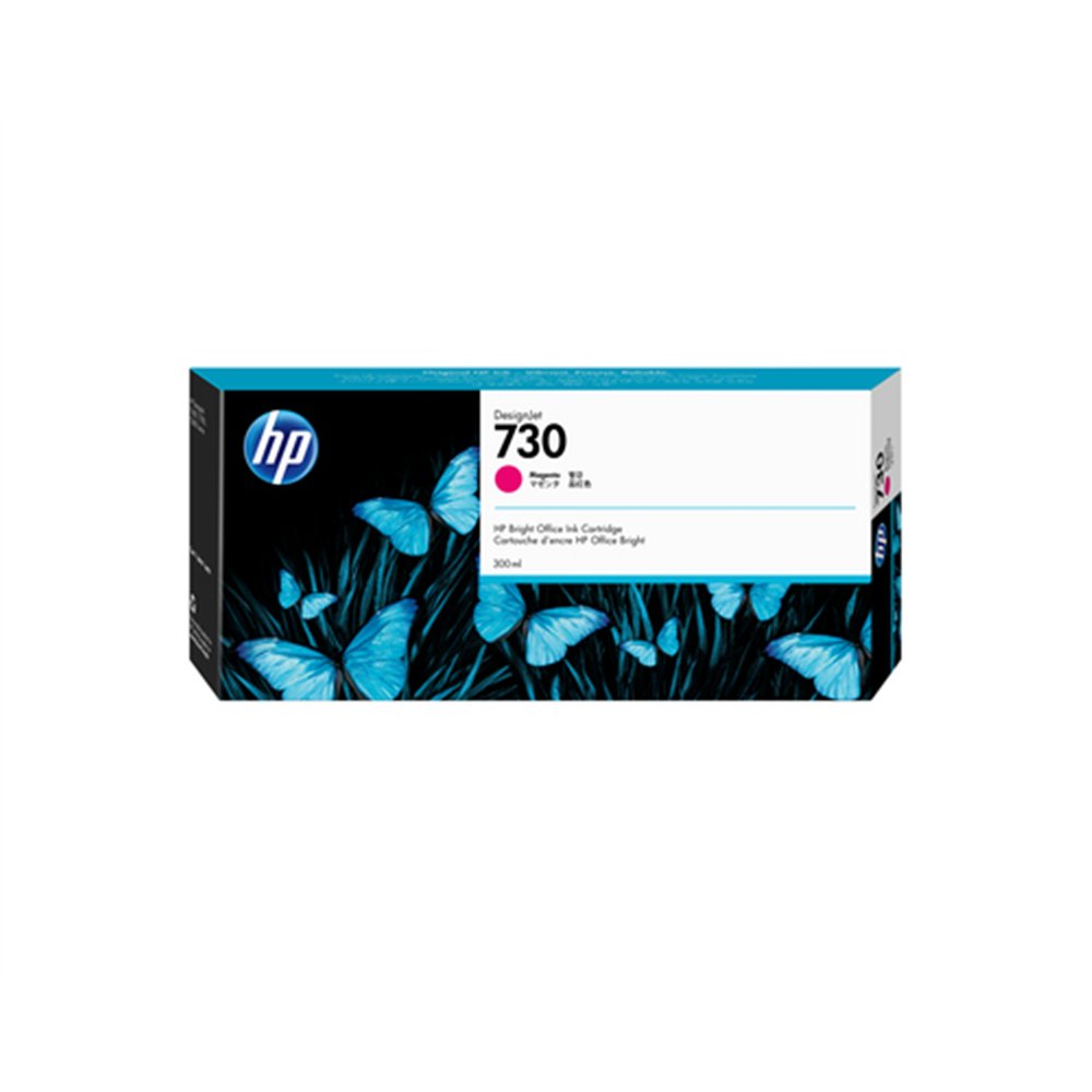 HP Cartouche d’encre 730 DesignJet magenta, 300 ml
