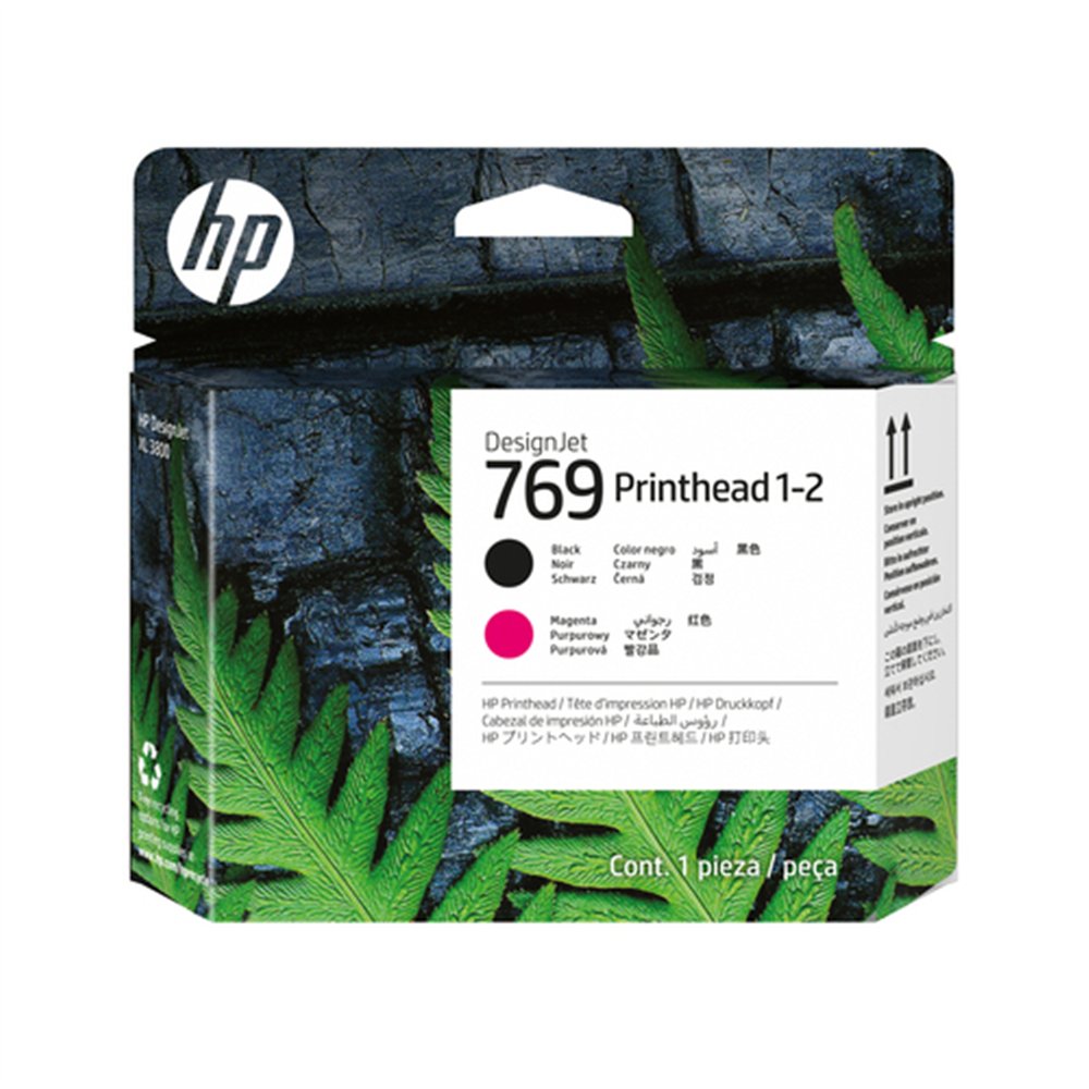 HP 769 Tête d'impression Noir/Magenta 1-2 DesignJet