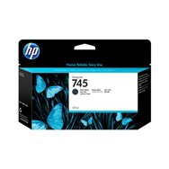 HP Cartouche d'encre DesignJet 745 noir mat, 130 ml