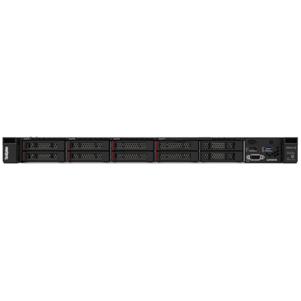 Lenovo ThinkSystem SR250 V2 serveur 0 Go Rack (1 U) Intel Xeon E E-2334 3,4 GHz 16 Go DDR4-SDRAM 450 W