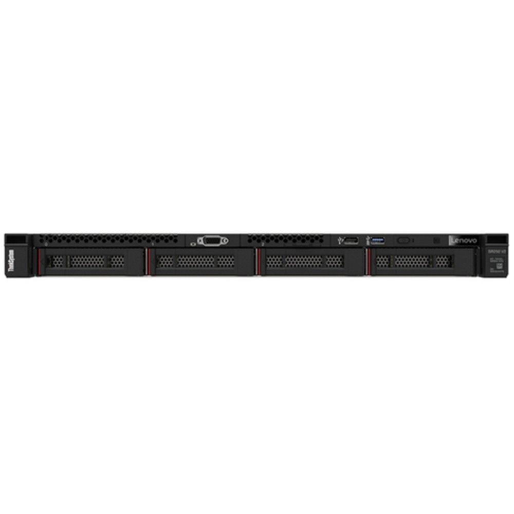 Lenovo ThinkSystem SR250 V2 serveur 0 Go Rack (1 U) Intel Xeon E E-2356G 3,2 GHz 32 Go DDR4-SDRAM 450 W