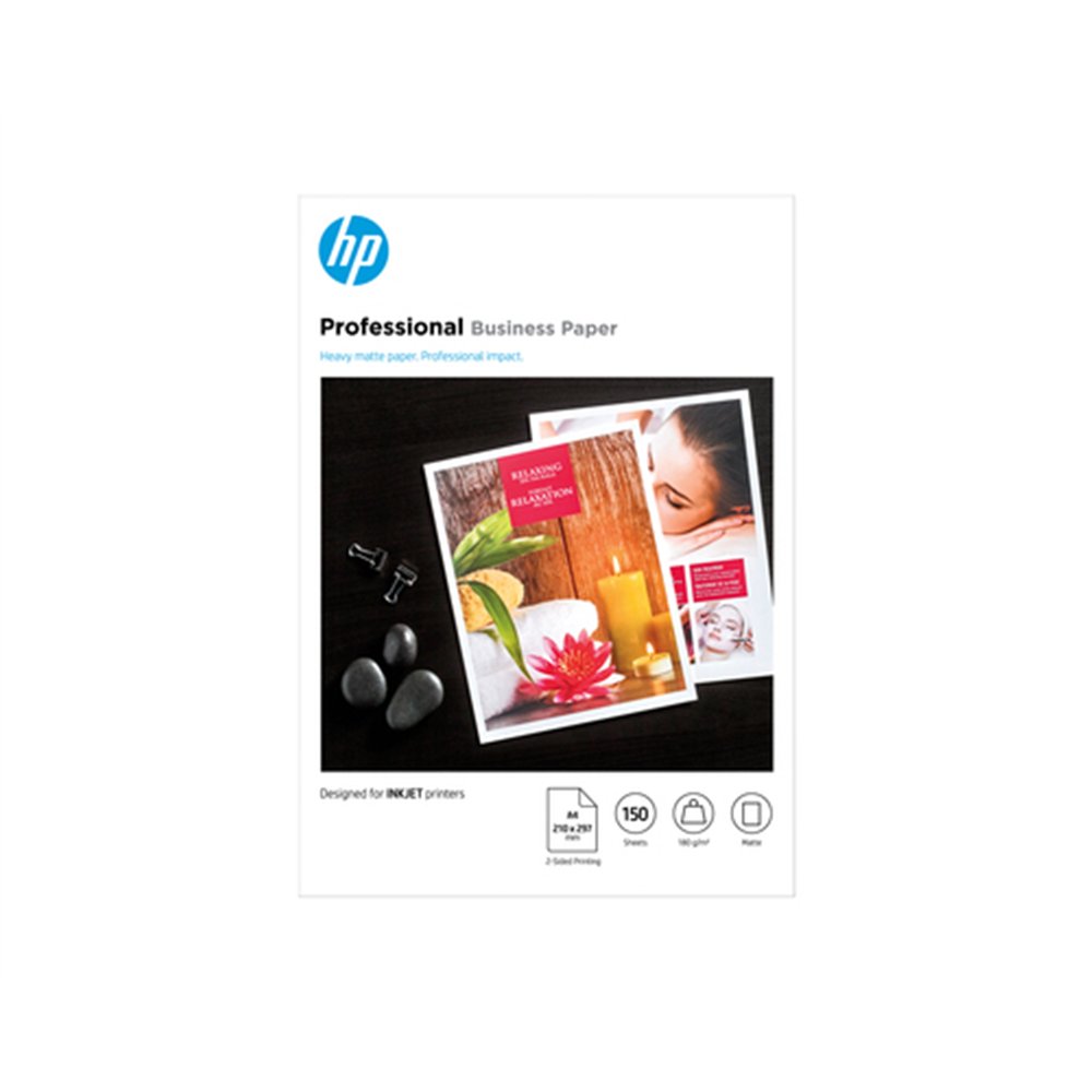 HP Papier Professional Business, mat, 180 g/m2, A4 (210 x 297 mm), 150 feuilles