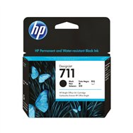 HP 711 cartouche d'encre DesignJet noir, 80 ml