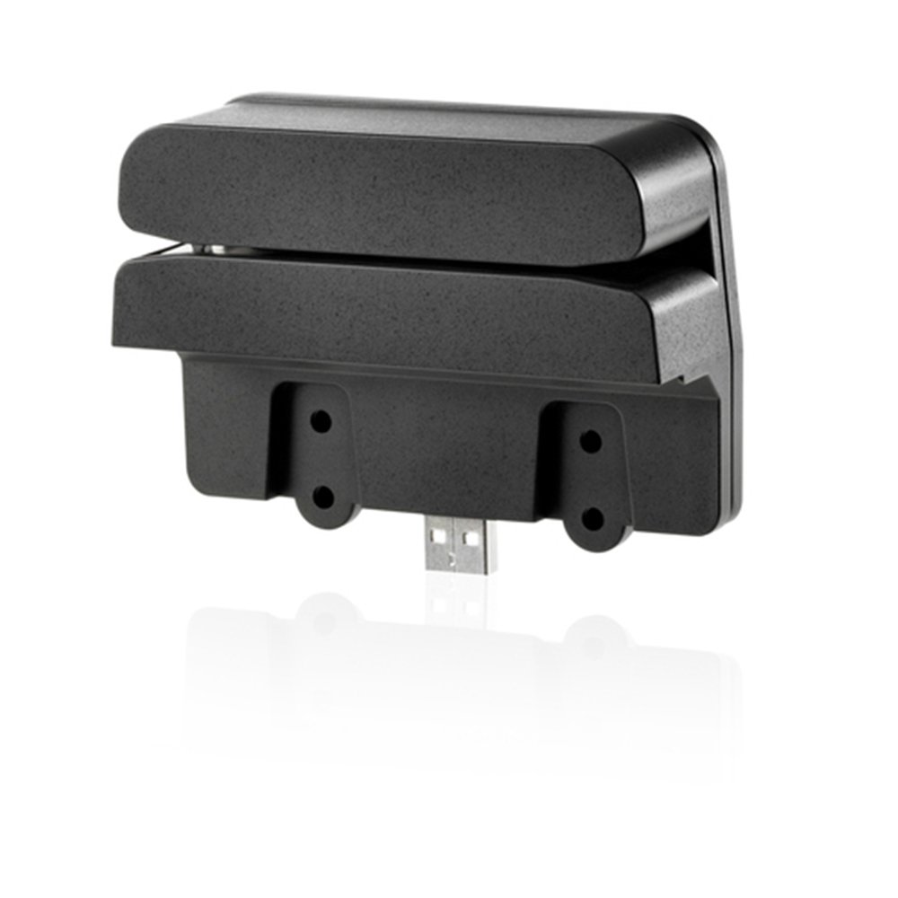 HP QZ673AA lecteur de carte magnétique USB Noir
