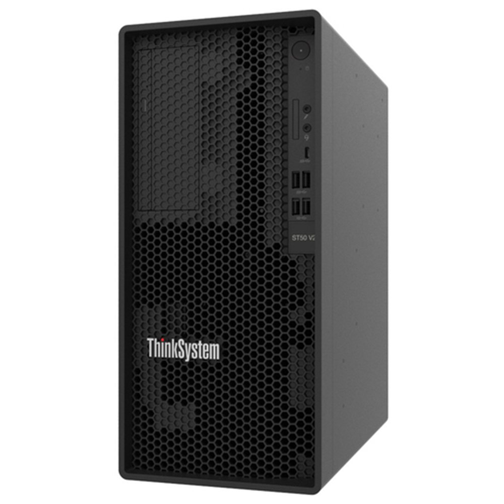 Lenovo ThinkSystem ST50 V2 serveur 960 Go Tower Intel Xeon E E-2324G 3,1 GHz 8 Go DDR4-SDRAM 500 W