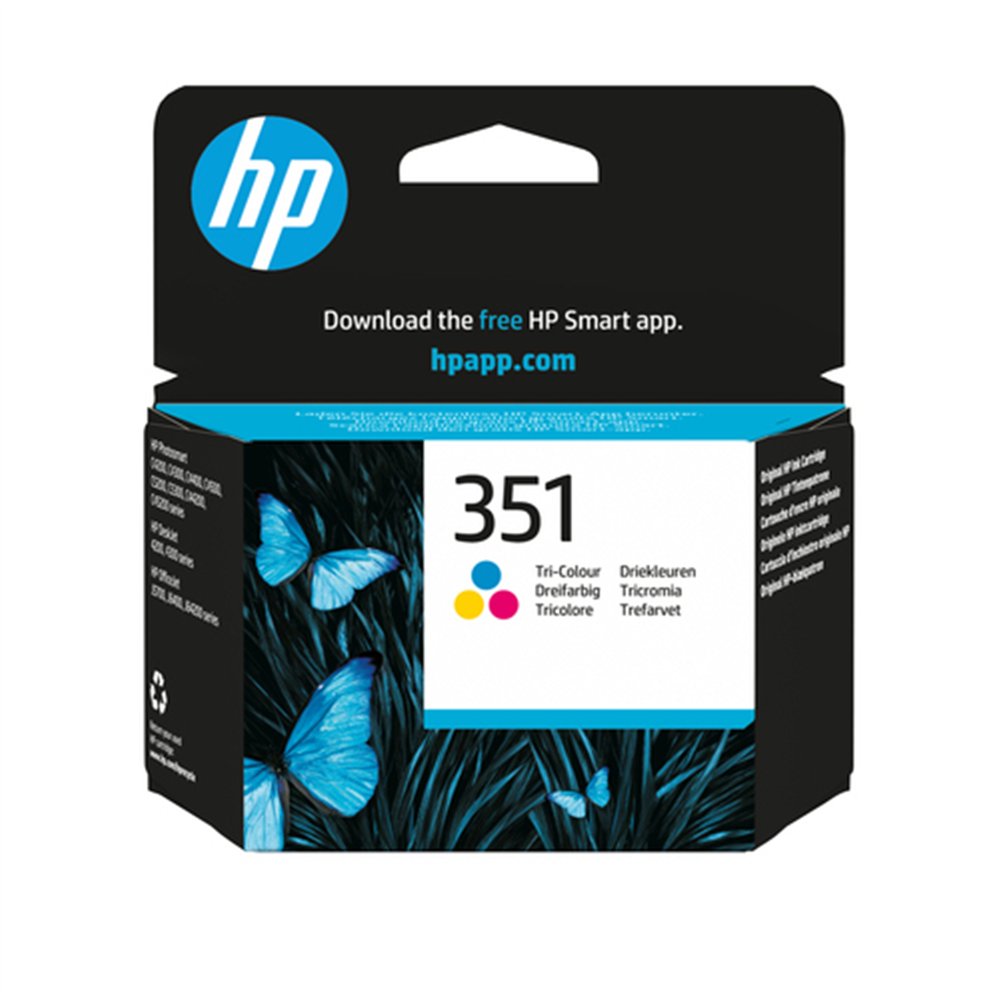HP 351 cartouche d'encre trois couleurs authentique