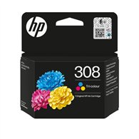 HP 308 Cartouche d’encre authentique Trois couleurs