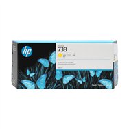HP Cartouche d’encre DesignJet 738, jaune, 300 ml