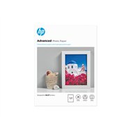 HP Papier photo Advanced, brillant, 250 g/m2, 13 x 18 cm (127 x 178 mm), 25 feuilles