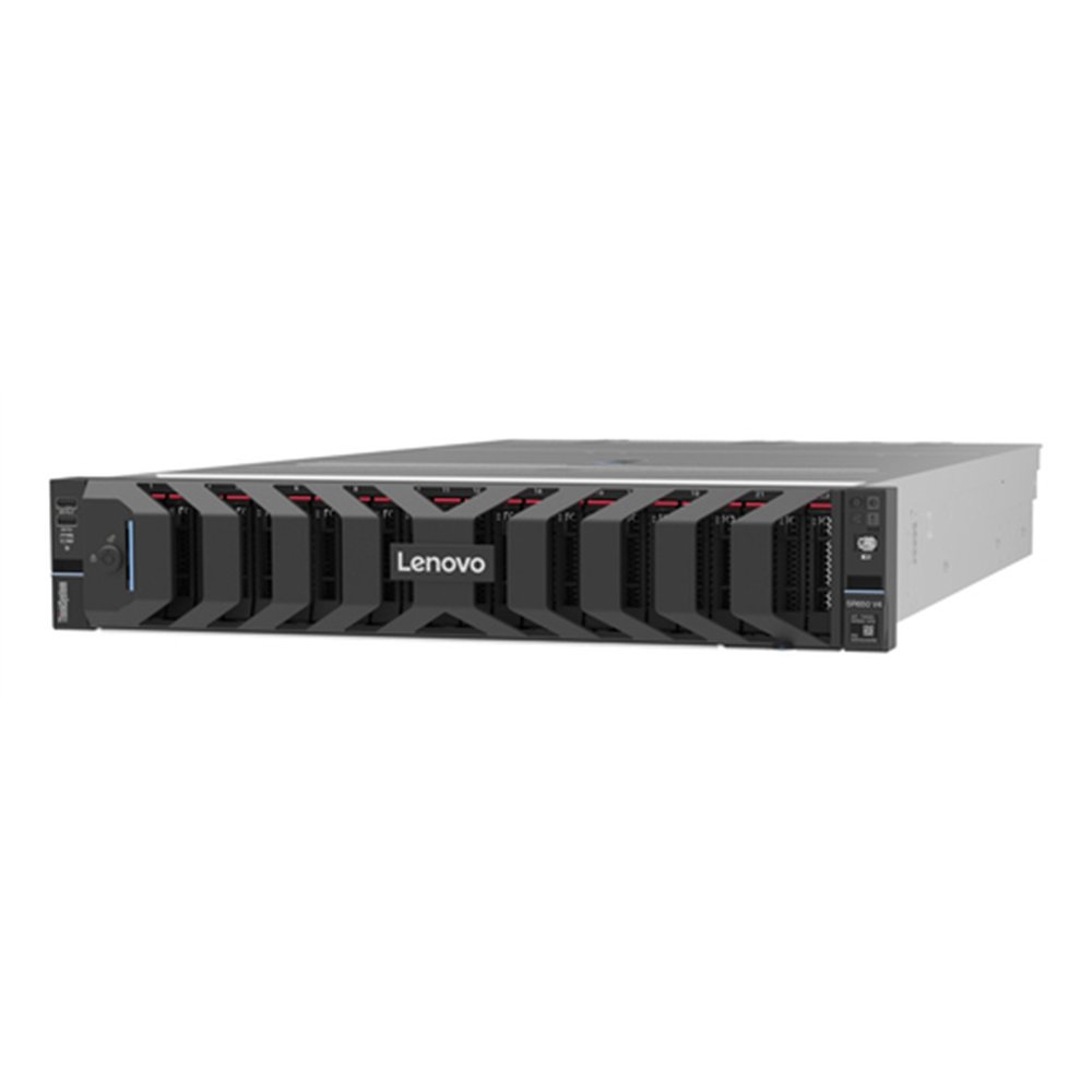 Lenovo ThinkSystem SR650 V4 serveur Rack (2 U) Intel Xeon 6 6505P 2,2 GHz 32 Go DDR5-SDRAM 800 W