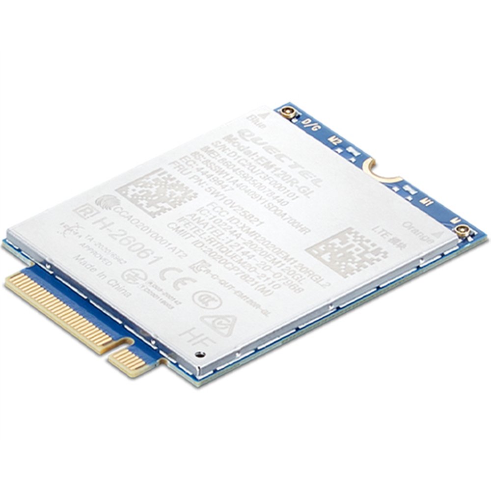 Lenovo 4XC1D51447 carte et adaptateur réseau Interne WWAN 600 Mbit/s