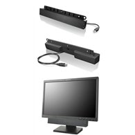 Lenovo USB Soundbar Noir 2.0 canaux 2,5 W