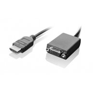 Lenovo HDMI / VGA 0,2 m Noir