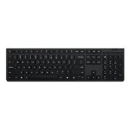 Lenovo 4Y41R64535 clavier maison/bureau RF sans fil + Bluetooth Français, Allemand, Suisse Gris