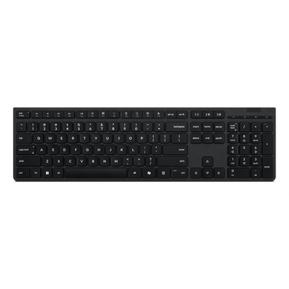 Lenovo 4Y41R64535 clavier maison/bureau RF sans fil + Bluetooth Français, Allemand, Suisse Gris