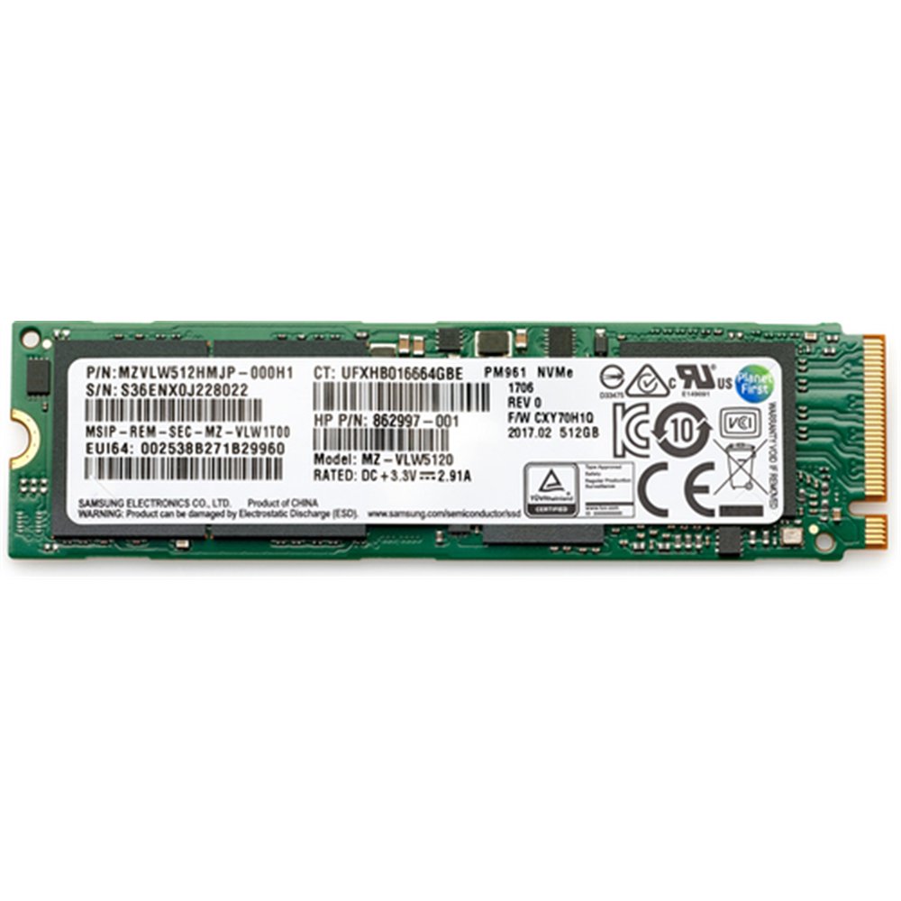 HP SSD TLC 512 Go PCIe 4x4 NVMe