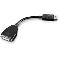 Lenovo 45J7915 câble vidéo et adaptateur 0,2 m DVI-D DisplayPort Noir