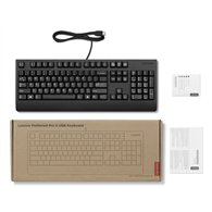 Lenovo Preferred Pro II clavier maison/bureau USB Français, Allemand Noir