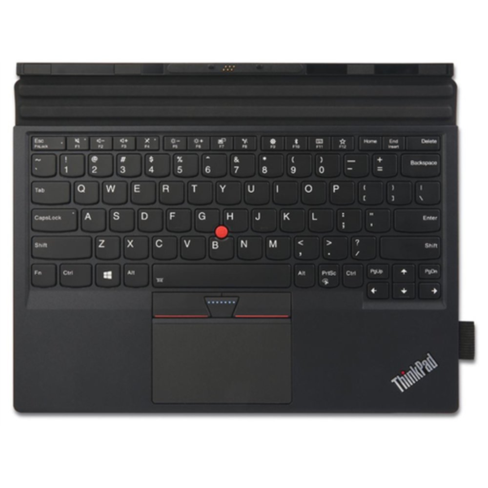 Lenovo 4X30N74067 clavier pour tablettes QWERTY Danois Pogo Pin Noir