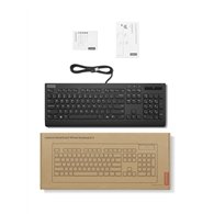 Lenovo 4Y41R64709 clavier maison/bureau USB Français, Allemand Noir