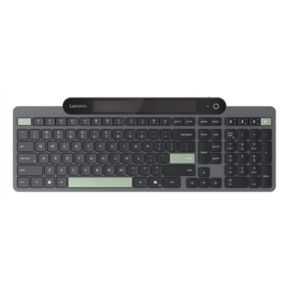 Lenovo 4Y41R69501 clavier maison/bureau Bluetooth Français, Allemand Noir, Vert