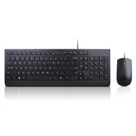 Lenovo 4X30L79883 clavier Souris incluse Universel USB QWERTY Anglais américain Noir