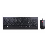 Lenovo 4X30L79891 clavier Souris incluse Universel USB QWERTZ Tchèque Noir