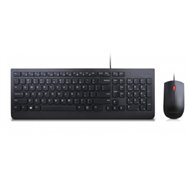 Lenovo 4X30L79891 clavier Souris incluse Universel USB QWERTZ Tchèque Noir