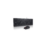 Lenovo 4X30L79922 clavier Souris incluse Universel USB QWERTY Noir