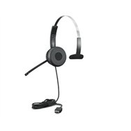 Lenovo 100 Mono Casque Avec fil Arceau Bureau/Centre d'appels USB Type-A Noir