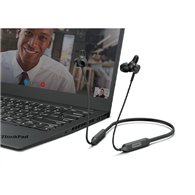 Lenovo 4XD1B65028 casque Avec fil &sans fil Ecouteurs Appels/Musique Micro-USB Bluetooth Noir
