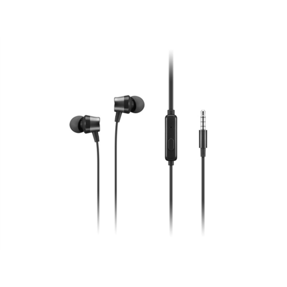 Lenovo 4XD1J77352 casque Avec fil Ecouteurs Bureau/Centre d'appels Noir