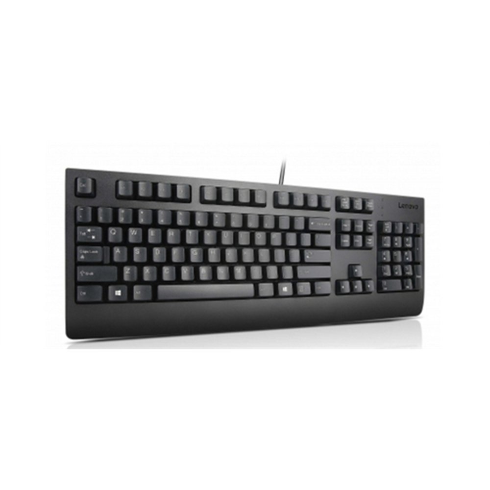 Lenovo 4X30M86893 clavier Universel USB QWERTZ Allemand Noir