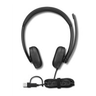 Lenovo VoIP Headset 5000 Casque Avec fil Arceau Bureau/Centre d'appels USB Type-C Noir