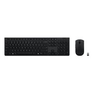 Lenovo 4X31K03968 clavier Souris incluse Bureau RF sans fil + Bluetooth Anglais américain Gris